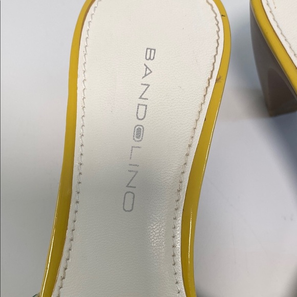 Bandolino Yellow Green Embellished Sandals - Picture 2 of 8